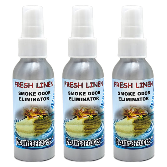 100ml Fresh Linen Scent BluntEffects Odor Eliminator Air Freshener Spray