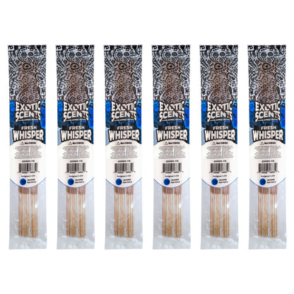 Fresh Whisper Scent 11" Exotic Scents Incense