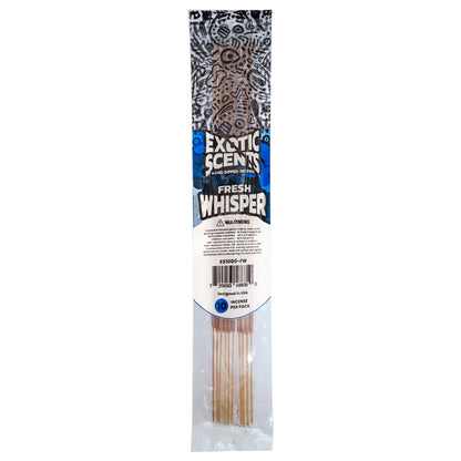 Fresh Whisper Scent 11" Exotic Scents Incense