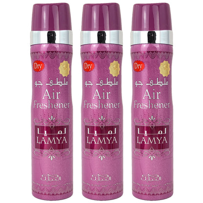 Lamya Scent Dry Aerosol Air Freshener Spray, 300ml, by Nabeel