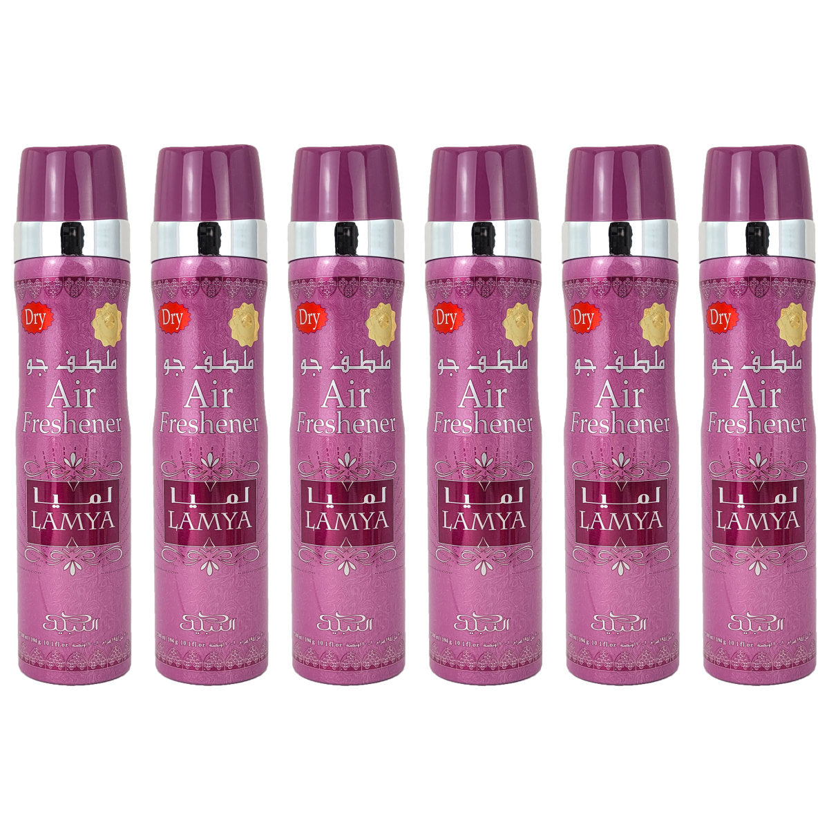 Lamya Scent Dry Aerosol Air Freshener Spray, 300ml, by Nabeel