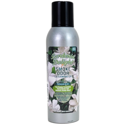 Gardenia Delight Scent 7oz Smoke Odor Exterminator Aerosol Can Spray
