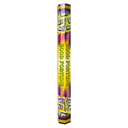 HEM Incense Sticks 20-Stick Hex Packs, Good Fortune