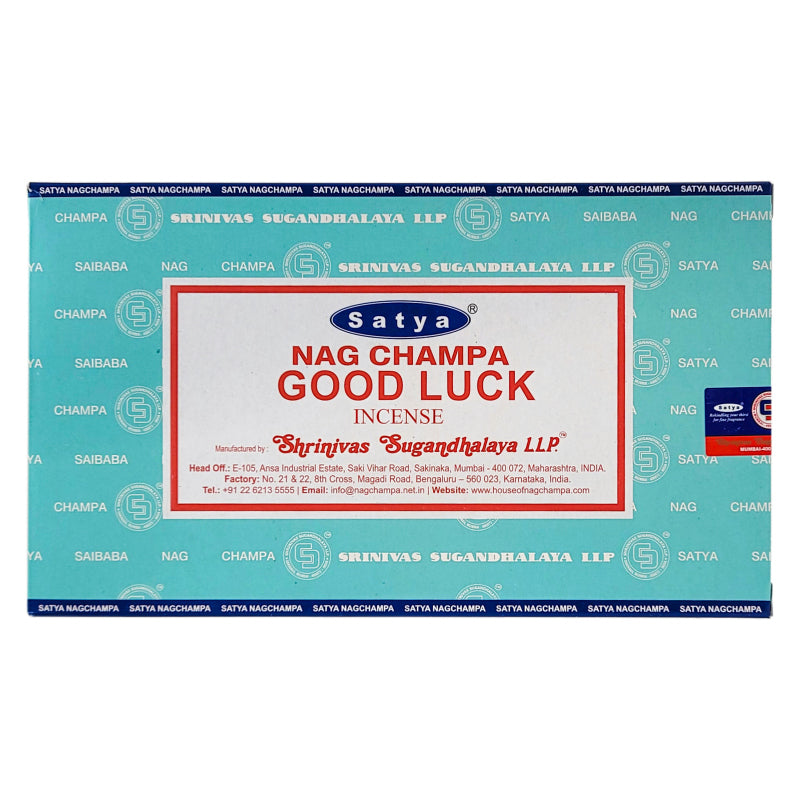 Satya Good Luck Scent Incense Sticks, 15g Pack