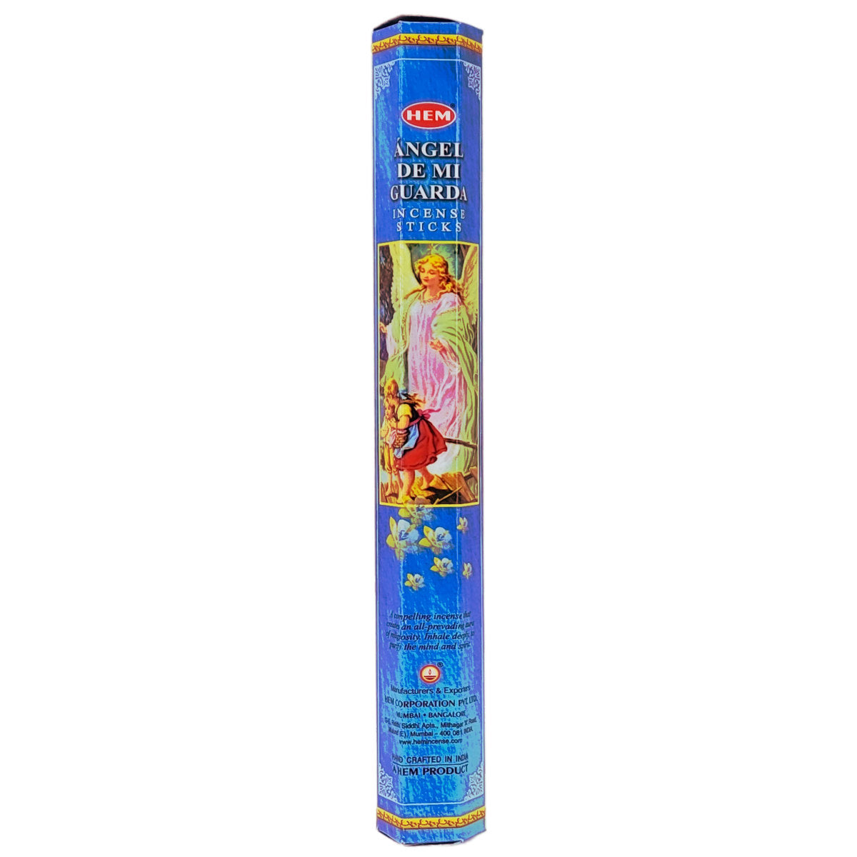 HEM Incense Sticks 20-Stick Hex Packs, Guardian Angel / Angel De Mi Guarda