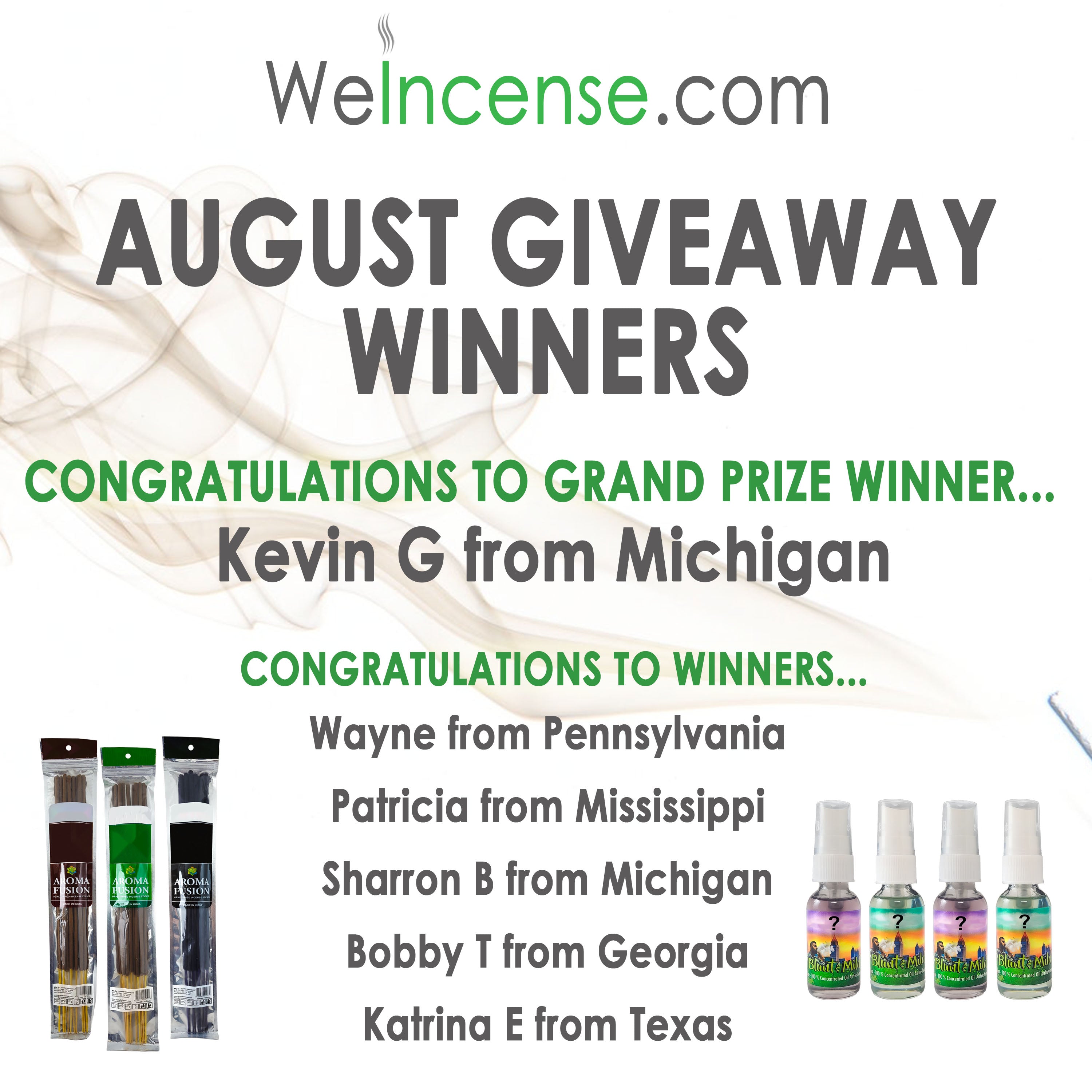 Load video: August 2026 Giveaway Winners