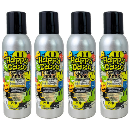 Happy Daze Scent 7oz Smoke Odor Exterminator Aerosol Can Spray