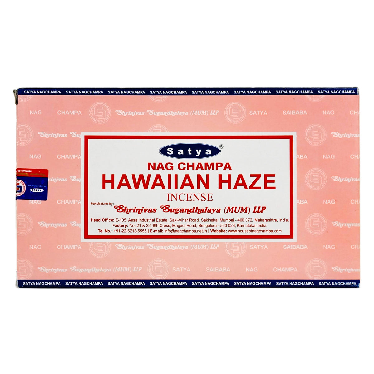 Satya Hawaiian Haze Scent Incense Sticks, 15g Pack