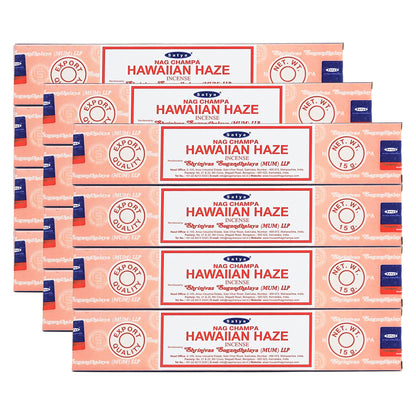 Satya Hawaiian Haze Scent Incense Sticks, 15g Pack
