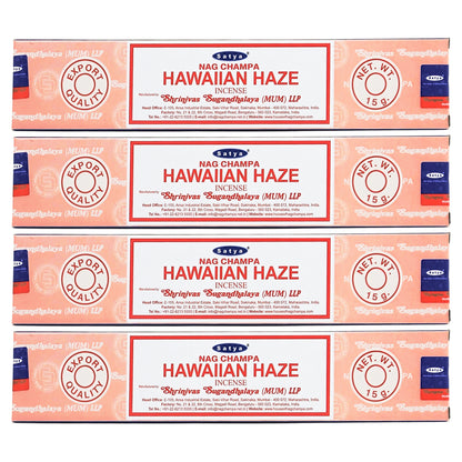 Satya Hawaiian Haze Scent Incense Sticks, 15g Pack