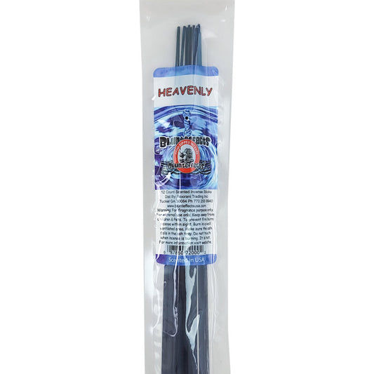 10.5" BluntEffects Incense Fragrance Wands, 12-Pack Heavenly Scent