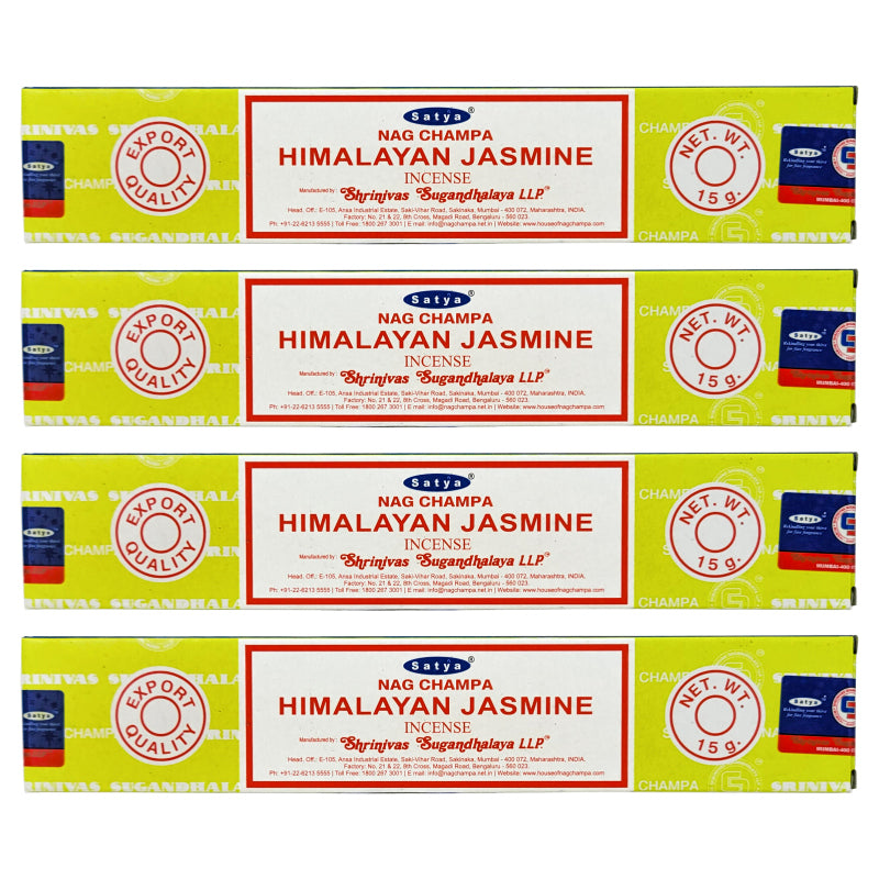 Satya Himalayan Jasmine Scent Incense Sticks, 15g Pack