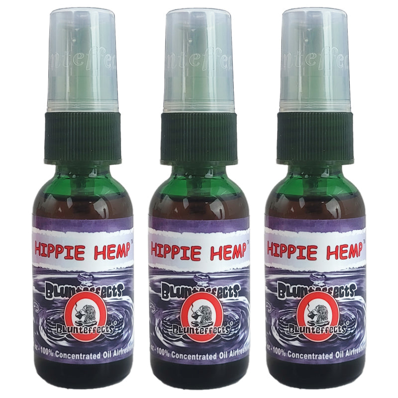 BluntEffects Air Freshener Spray, 1OZ Hippie Hemp Scent