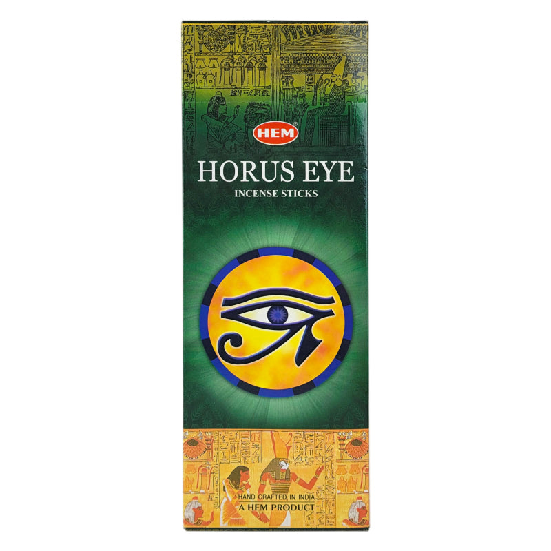 HEM Incense Sticks 20-Stick Hex Packs, Horus Eye