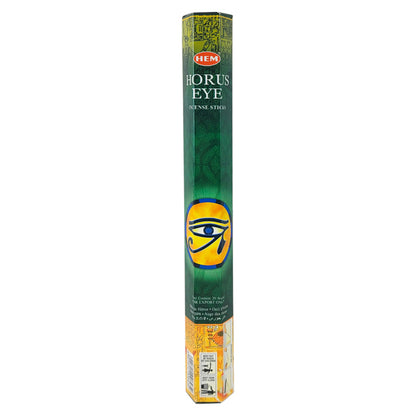 HEM Incense Sticks 20-Stick Hex Packs, Horus Eye