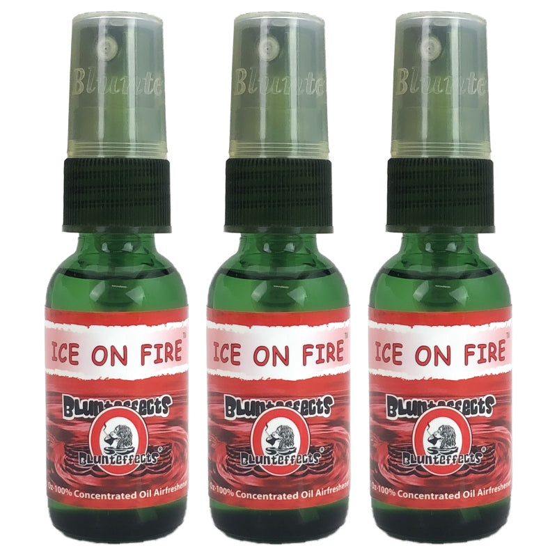 BluntEffects Air Freshener Spray, 1OZ Ice On Fire