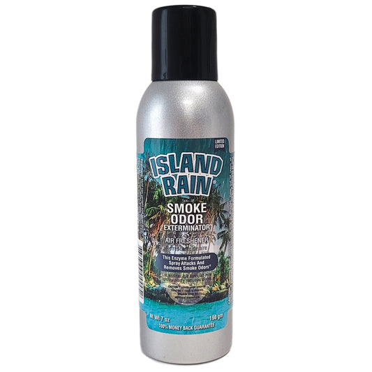 Island Rain Scent 7oz Smoke Odor Exterminator Aerosol Can Spray