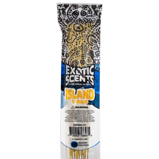 Island Vibe Scent 11" Exotic Scents Incense