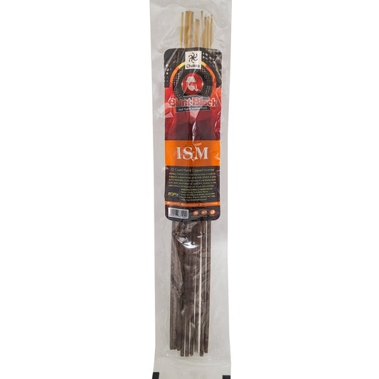 ISM Scent 10.5" Blunt Black Incense, 12-Stick Pack