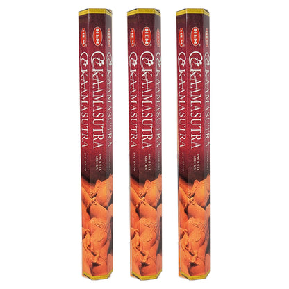 HEM Incense Sticks 20-Stick Hex Packs, Kama Sutra