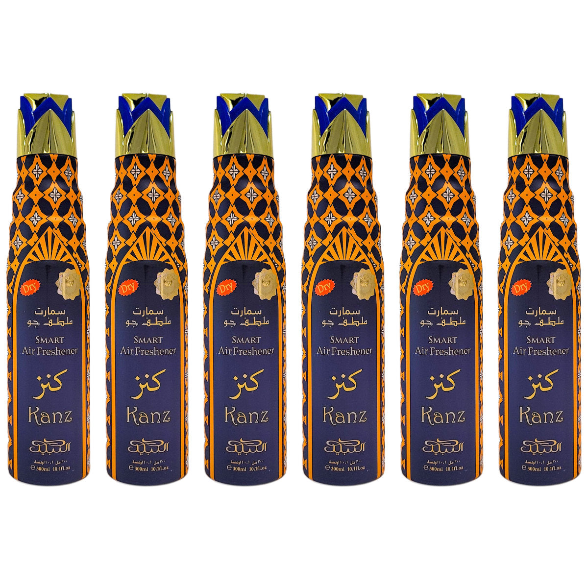 Kanz Scent Dry Aerosol Air Freshener Spray, 300ml, by Nabeel