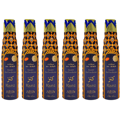 Kanz Scent Dry Aerosol Air Freshener Spray, 300ml, by Nabeel