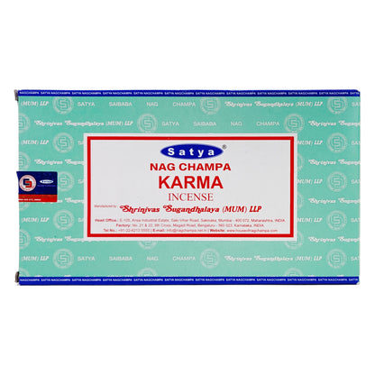 Satya Karma Scent Incense Sticks, 15g Pack