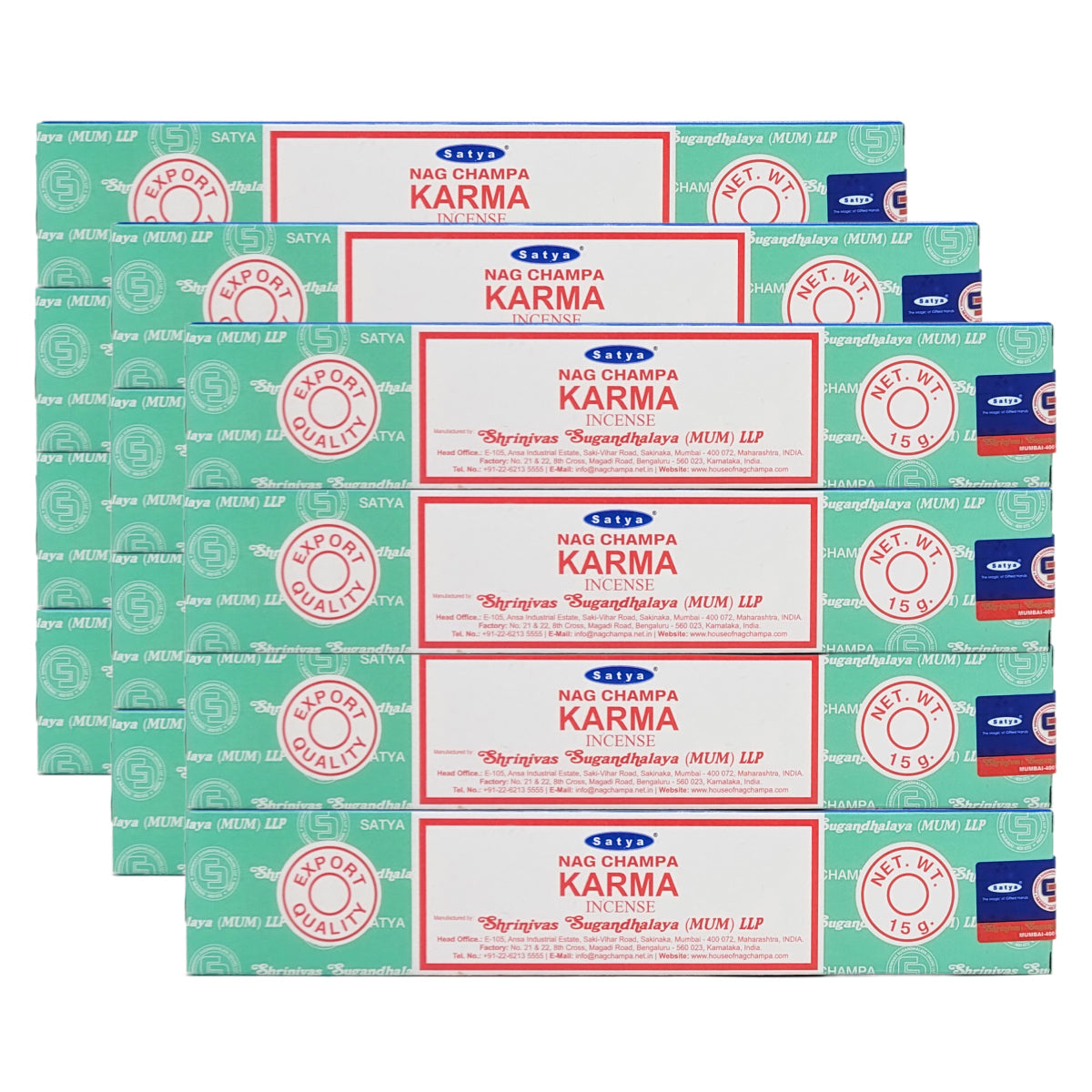 Satya Karma Scent Incense Sticks, 15g Pack