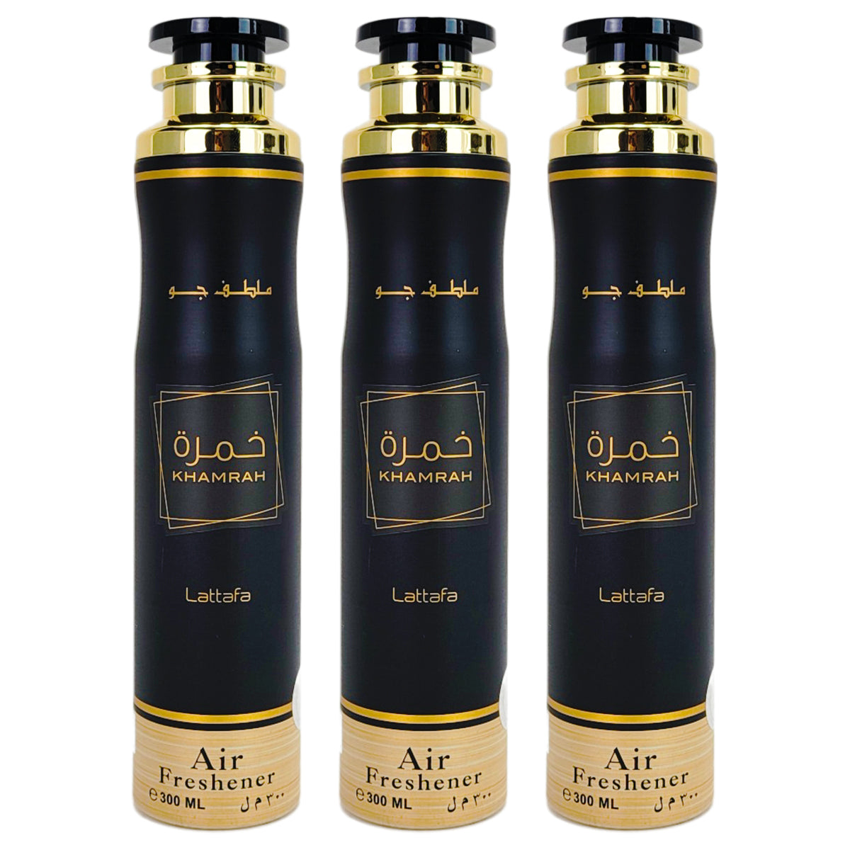 Khamrah Aerosol Air Freshener Spray, 300ml, by Lattafa