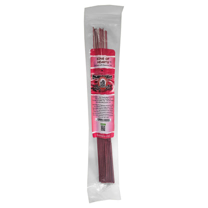 10.5" BluntEffects Incense Fragrance Wands, 12-Pack King of Hearts