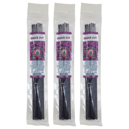 10.5" BluntEffects Incense Fragrance Wands, 12-Pack Knock Out Scent