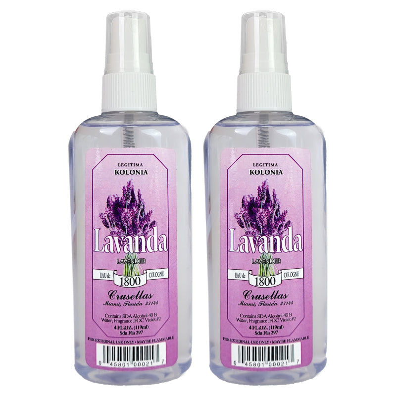 Lavanda (Lavender) 4 fl oz Legitima Kolonia 1800 Eu de Cologne