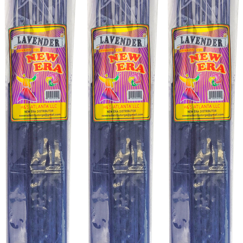 Lavender Scent, New Era 19" Jumbo Incense