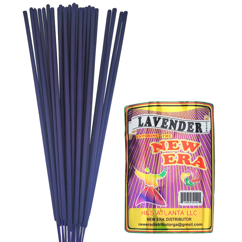 Lavender Scent, New Era 19" Jumbo Incense