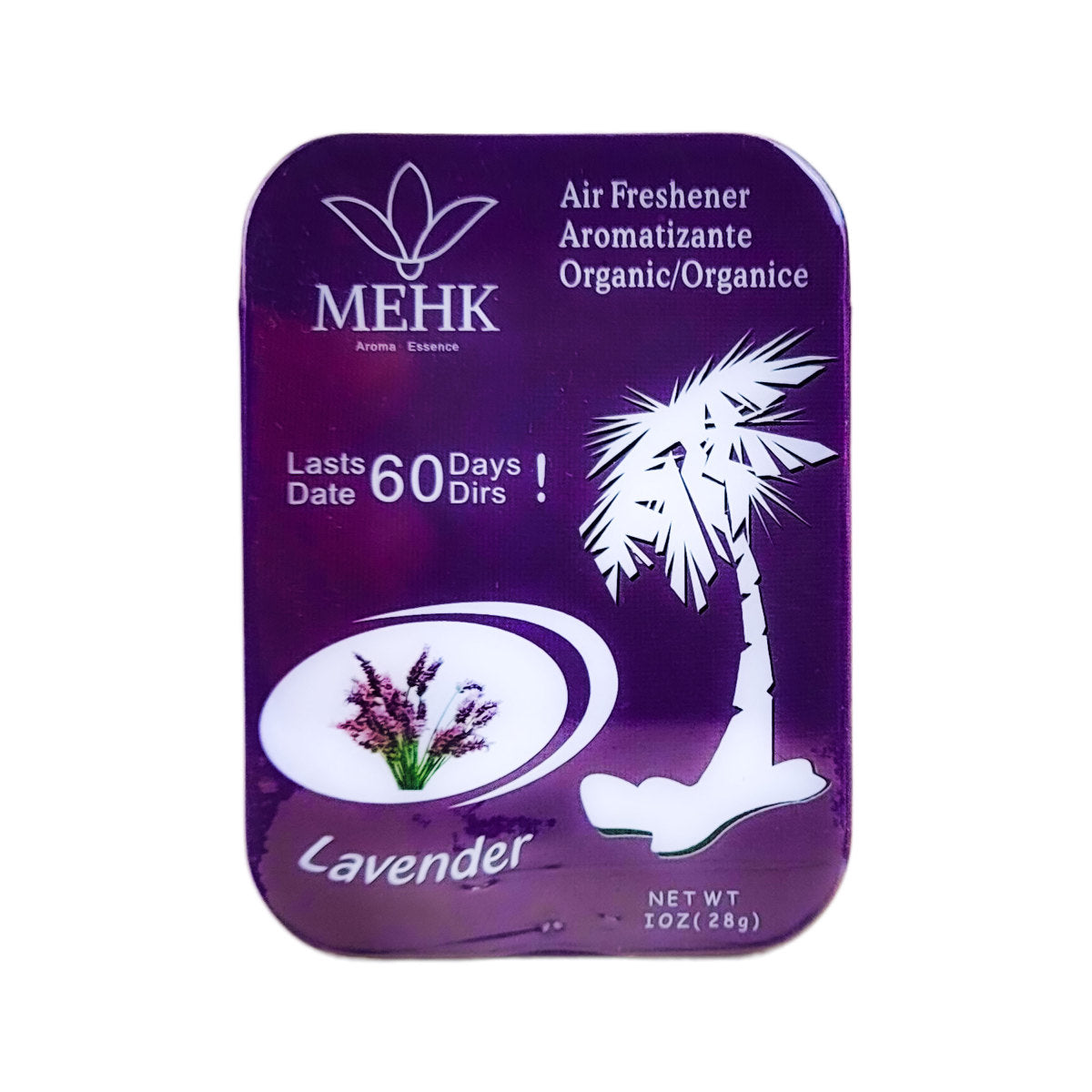 MEHK Car Air Freshener 1oz Tins, Lavender Scent