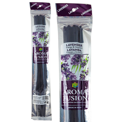 Lavender Scent Aroma Fusion 19" Jumbo Incense, 10-Stick Pack