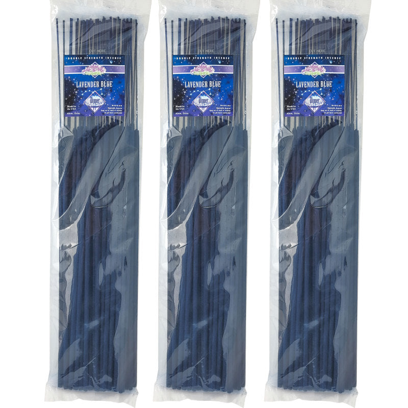 Lavender Blue Scent 19" Incense, 50-Stick Pack, by The Dipper