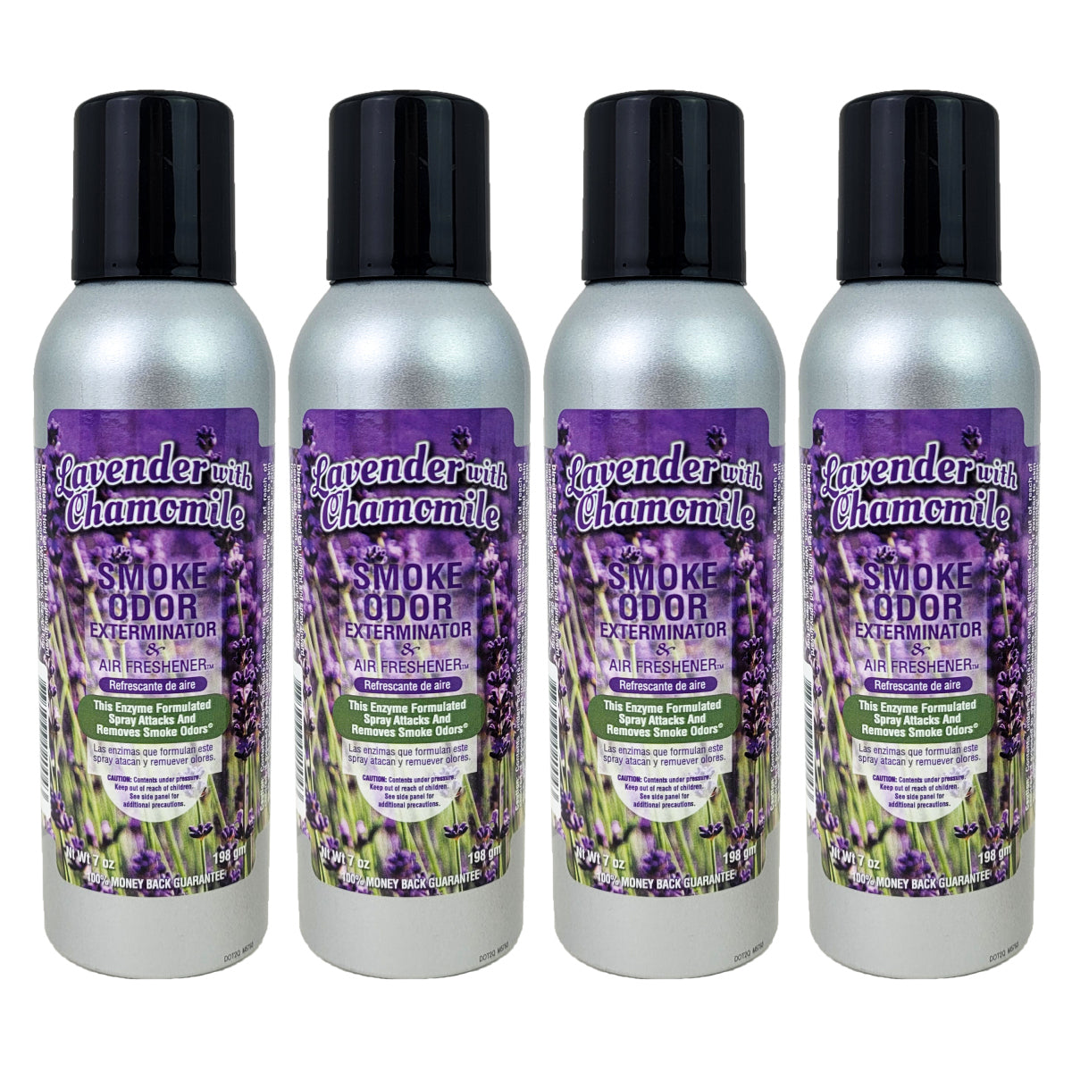 Lavender with Chamomile Scent 7oz Smoke Odor Exterminator Aerosol Can Spray