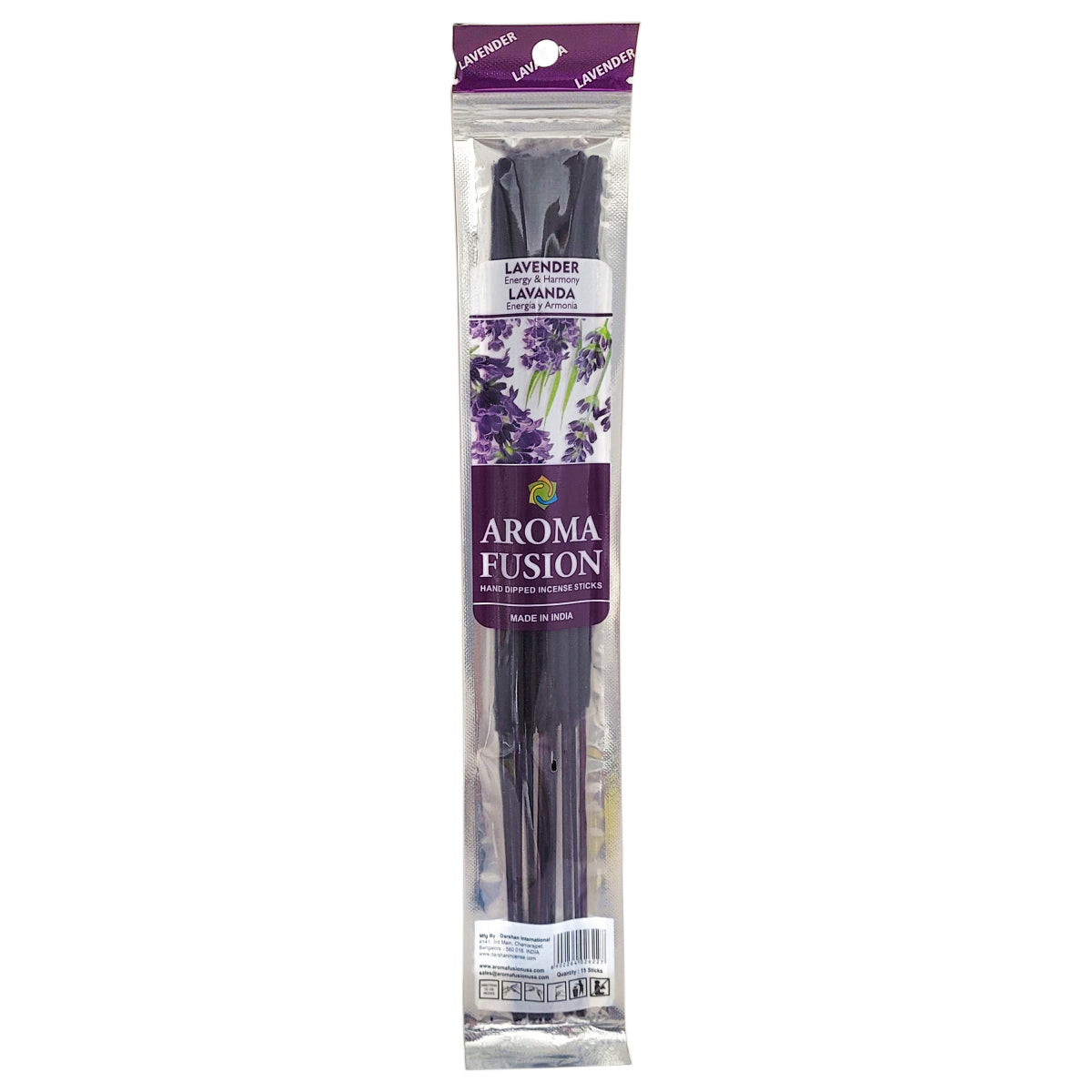 Aroma Fusion 11" Incense Sticks - Lavender Scent