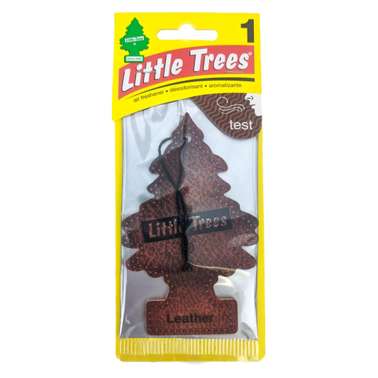 Little Trees Leather Scent Hanging Air Freshener
