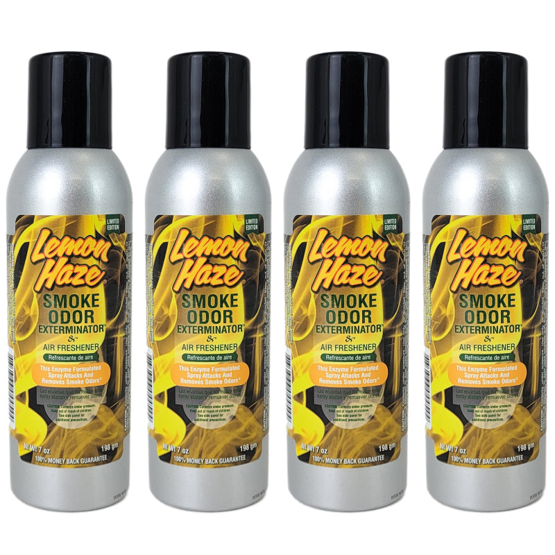 Lemon Haze Scent 7oz Smoke Odor Exterminator Aerosol Can Spray