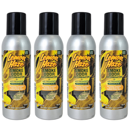 Lemon Haze Scent 7oz Smoke Odor Exterminator Aerosol Can Spray