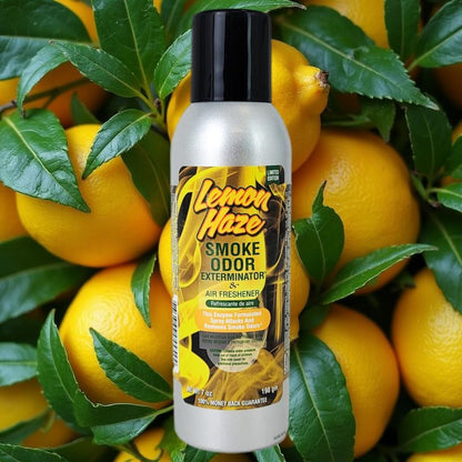 Lemon Haze Scent 7oz Smoke Odor Exterminator Aerosol Can Spray