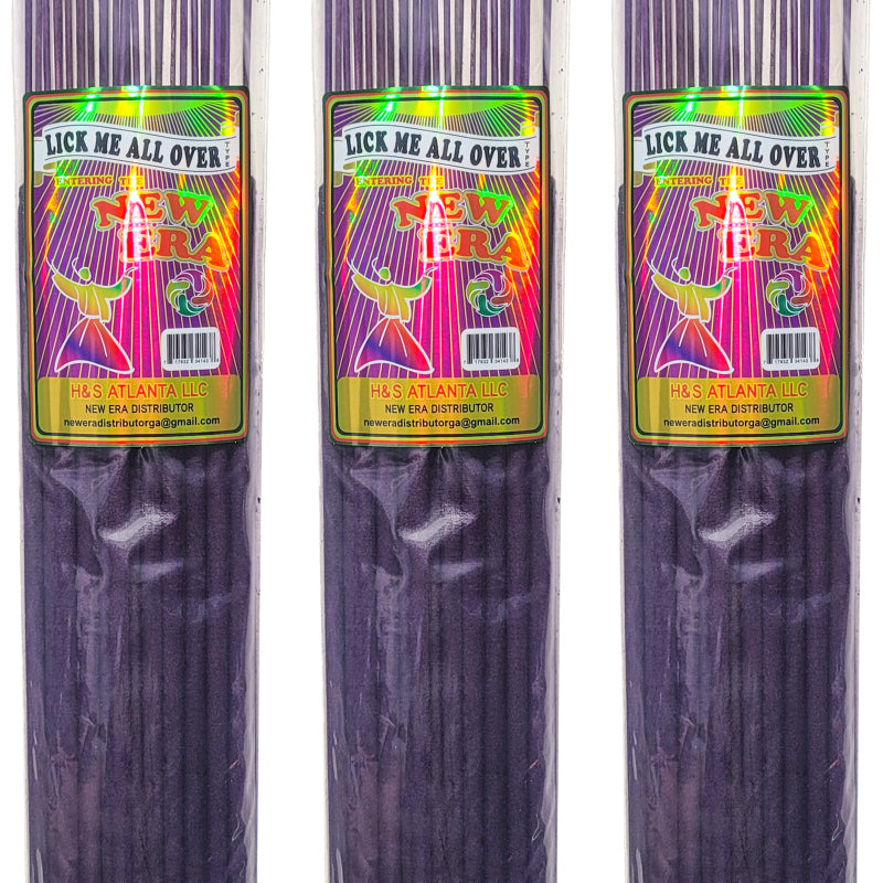 Lick Me All Over Scent, New Era 19" Jumbo Incense