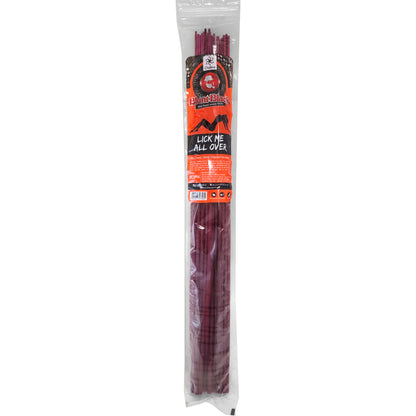 Lick Me All Over Scent 19" Blunt Black Jumbo Incense