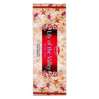 HEM Incense Sticks 20-Stick Hex Packs, Lily of the Valley