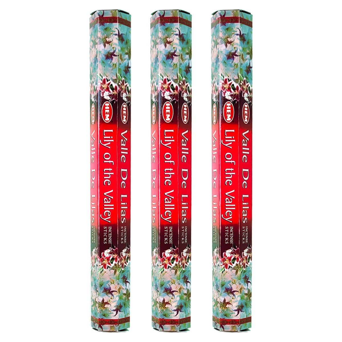HEM Incense Sticks 20-Stick Hex Packs, Lily of the Valley