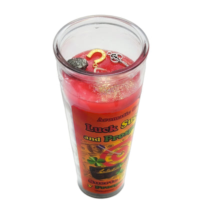 Prepared 7 Day Candle, Luck Success & Prosperity, by Mama Mojo