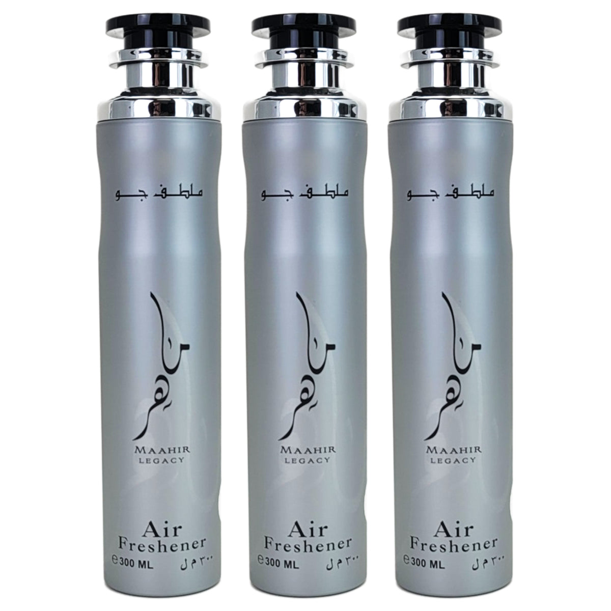 Maahir Legacy Aerosol Air Freshener Spray, 300ml, by Lattafa