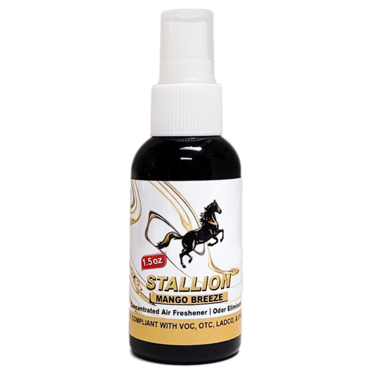 Stallion Air Freshener Spray 1.5 OZ Mango Breeze